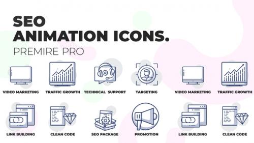 Videohive - Seo package - Animation Icons (MOGRT) - 36441076 - 36441076