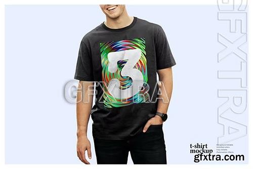 T-Shirt Mockup PSD AKT7VN7