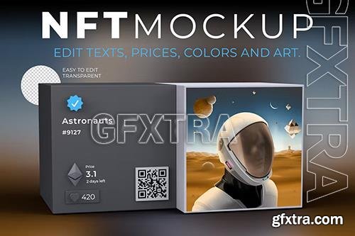 NFT Boxes Mockup Scene 5W2RB3J