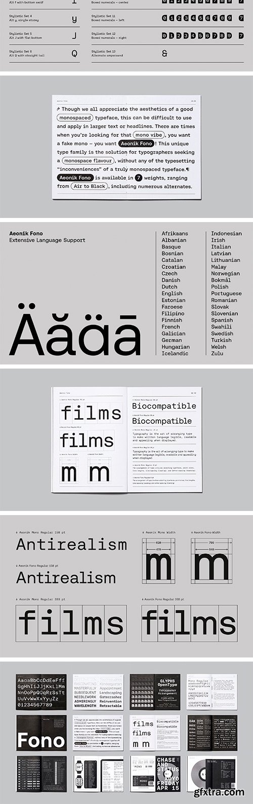 Aeonik Fono Font Family