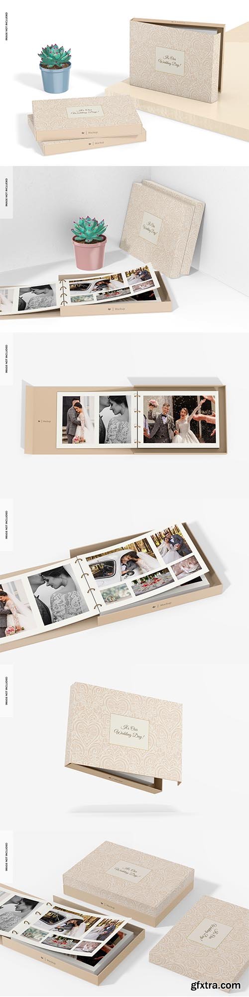 Photoalbum box mockup