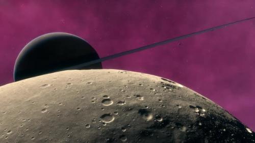 Videohive - Space Background - Rocky Moon - 36426824 - 36426824