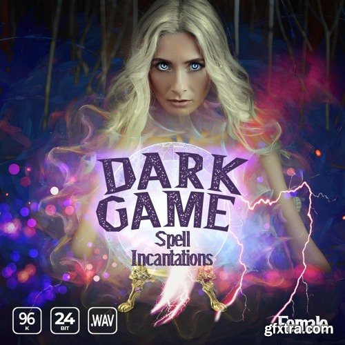 Epic Stock Media Dark Game Spell Incantation Voices Female WAV