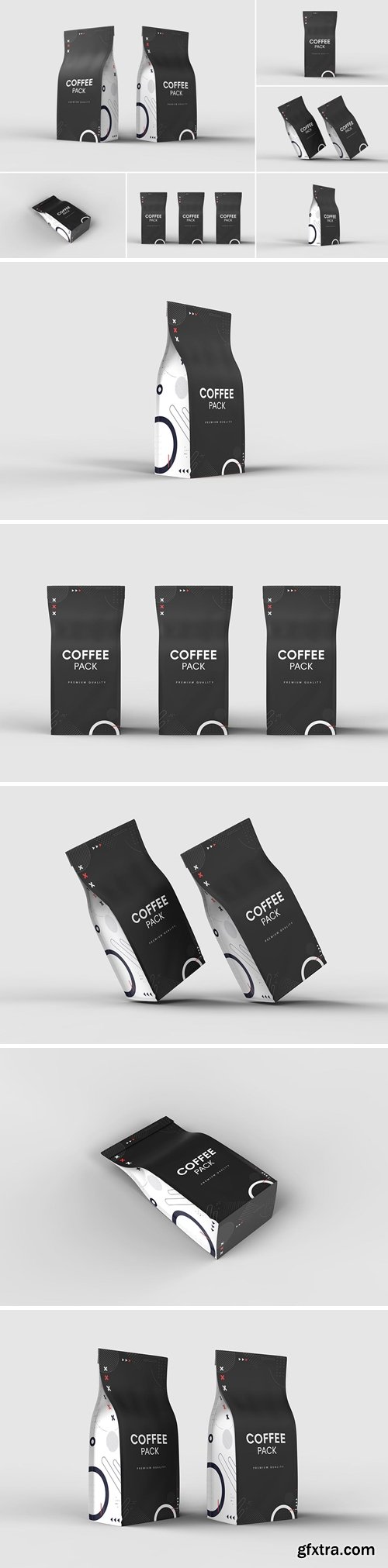 Coffee Pack Mockups