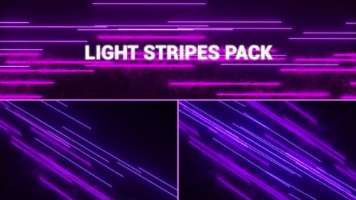 Videohive - Light Stripes Pack - 36406615 - 36406615