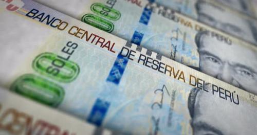 Videohive - Peruvian Soles money banknote surface loop - 36406713 - 36406713