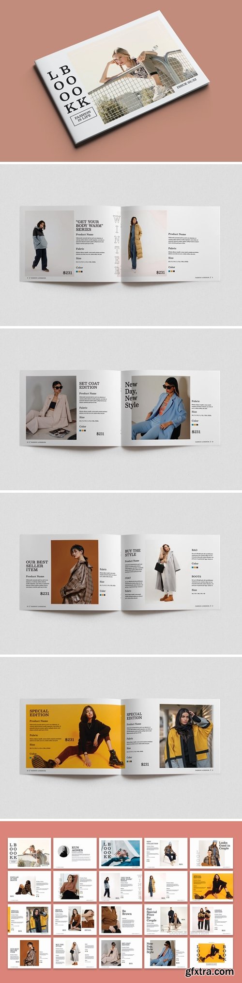 Landscape Lookbook Template