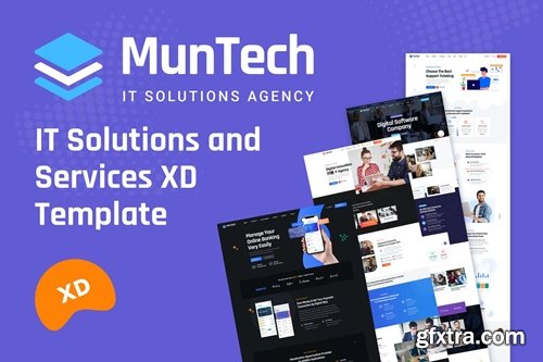 Muntech - Software & IT Solutions XD Template