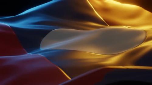 Videohive - Laos - Stylized Flag - 36406722 - 36406722