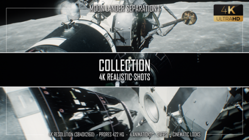 Videohive - Moon Lander Separation I - 36406787 - 36406787