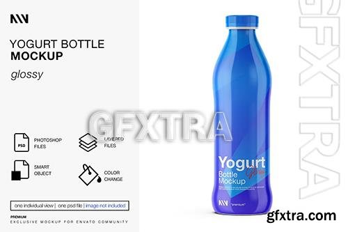 Yogurt Bottle Mockup BG7AGNQ