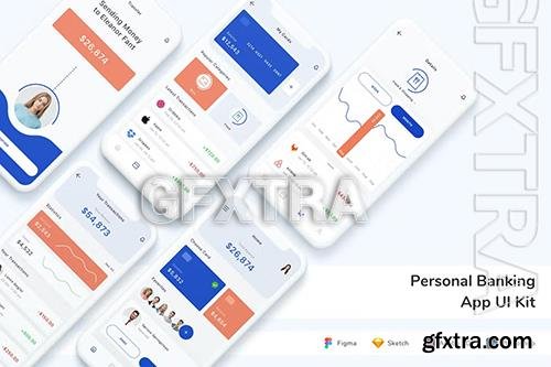 Personal Banking App UI Kit HUQGPMW