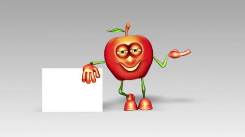 Videohive - Apple Promotion Ads Looped Cartoon Animation - 36420975 - 36420975