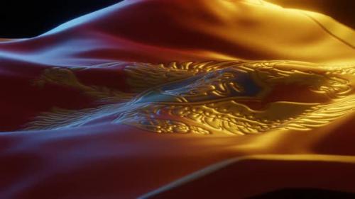 Videohive - Montenegro - Stylized Flag - 36420990 - 36420990