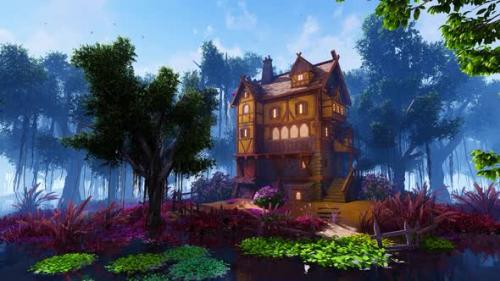 Videohive - Fairy house by the river - 36421263 - 36421263