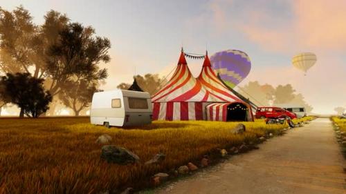 Videohive - Traveling circus venue - 36421287 - 36421287