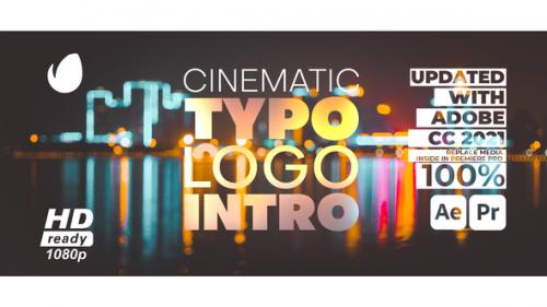 Videohive - Cinematic Typo Logo for Premiere Pro - 36487427 - 36487427