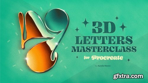 3D Letters Masterclass for Procreate