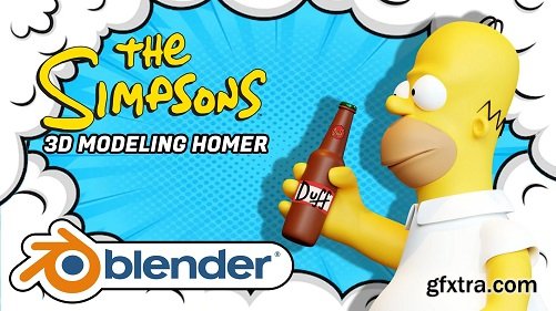 Blender Class: Homer Simpson 3D Character Modeling