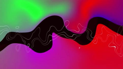 Videohive - Abstract Liquid Gradient Smooth Wavy Background - 36516181 - 36516181