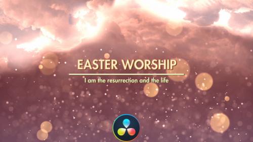 Videohive - Easter Worship Promo - DaVinci Resolve - 36535948 - 36535948