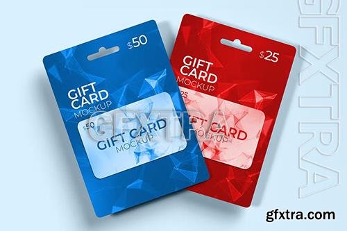 Gift Card Mockup Set L6XV42V