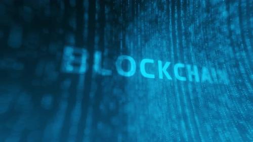 Videohive - Abstract Tech Source Code Blockchain - 36535568 - 36535568