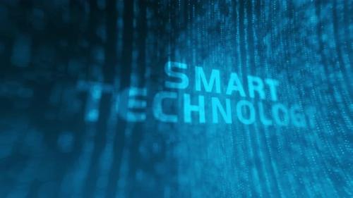 Videohive - Abstract Tech Source Code Smart Technology - 36535577 - 36535577