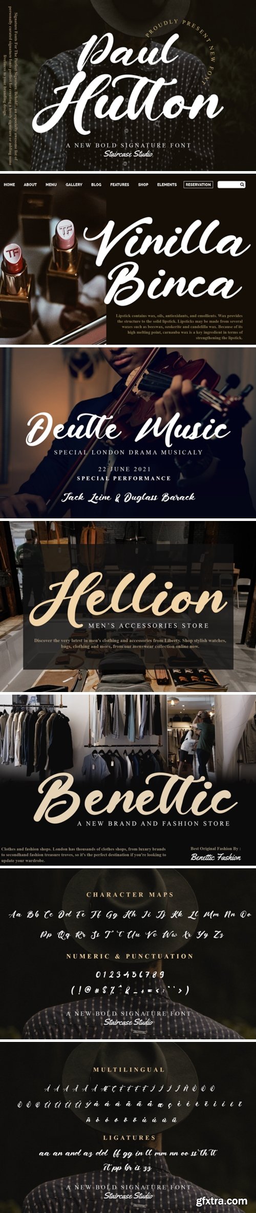 Paul Hutton Font