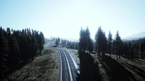 Videohive - Mountain Pass with Windy Roads - 36554091 - 36554091