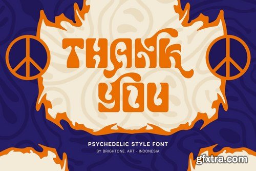 Curly Sweet - Psychedelic Style Font