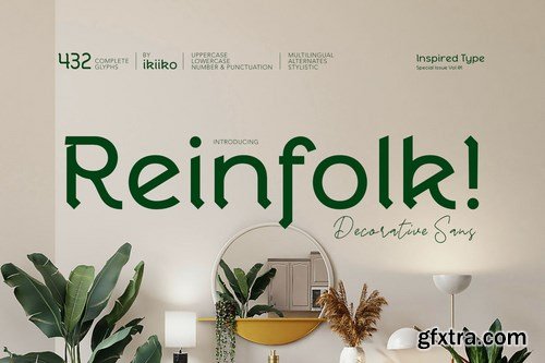 Reinfolk - Decorative Sans