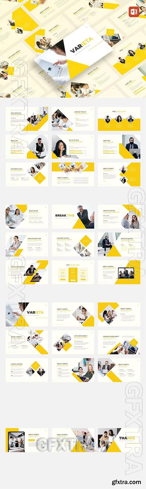 Varieta - Digital Publishing Powerpoint, Keynote and Google Slides Template