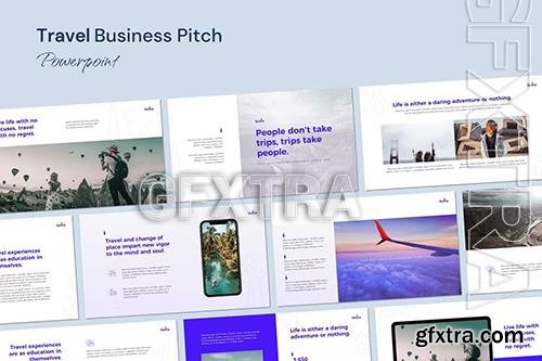 Travel Business Pitch Powerpoint DBB84CY