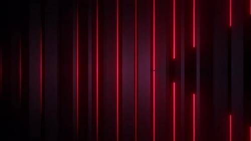 Videohive - 4k Red Neon Vj Pattern 2 - 36553738 - 36553738