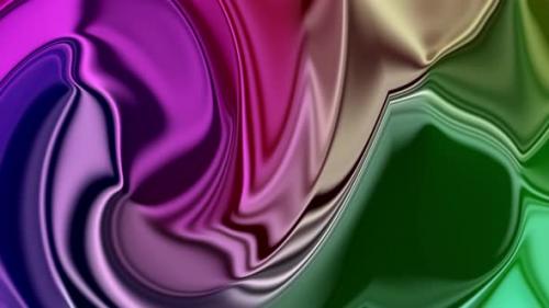 Videohive - colorful glossy wavy motion background. Vd 1381 - 36563570 - 36563570