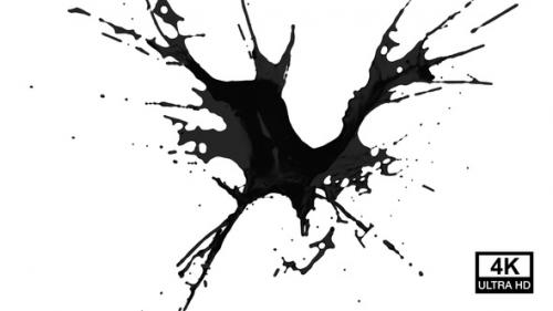 Videohive - Black Paint Drops Splash - 36563738 - 36563738