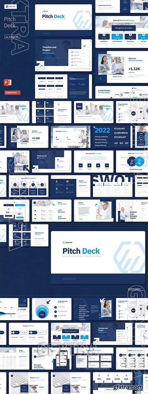 Pitch Deck Powerpoint, Keynote and Google Slides Template