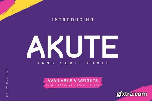 Akute Font