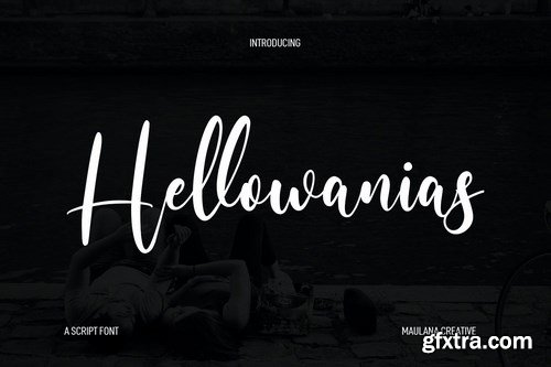 Hellowanias Script Font