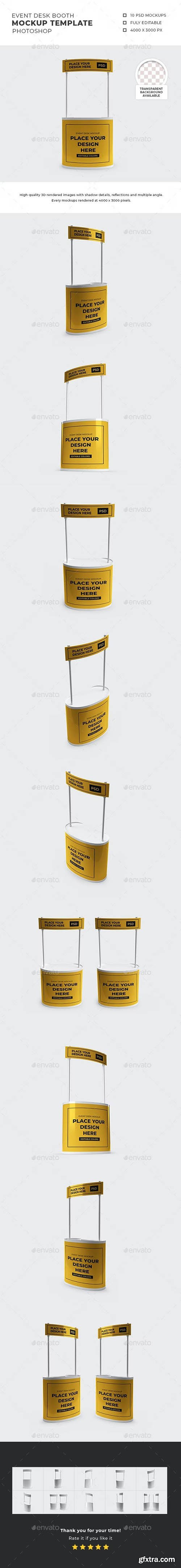 GraphicRiver - Event Desk Mockup Template Set 36515615