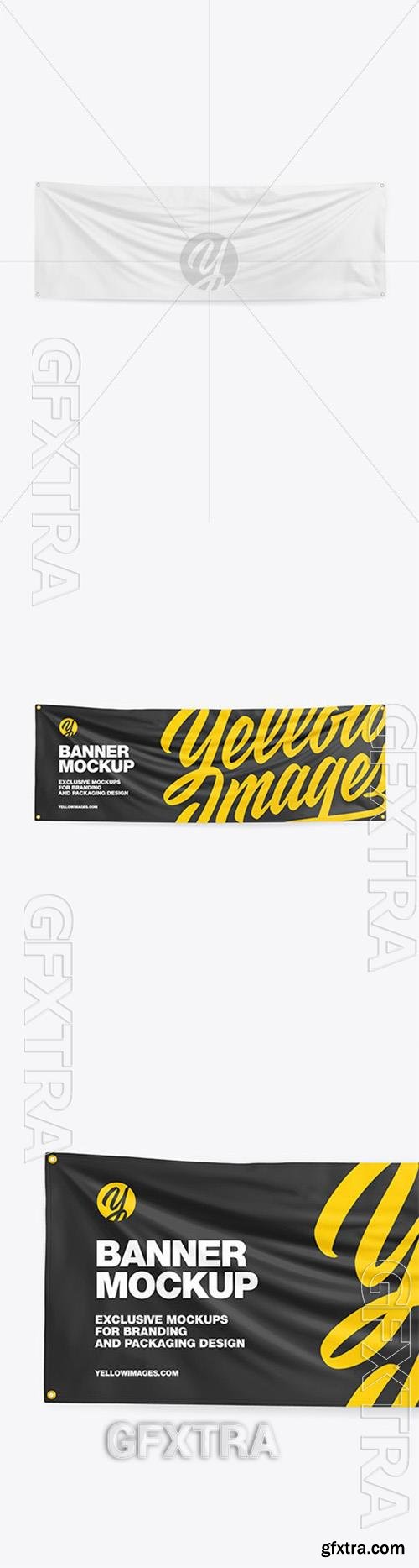 Glossy Banner Mockup 93816