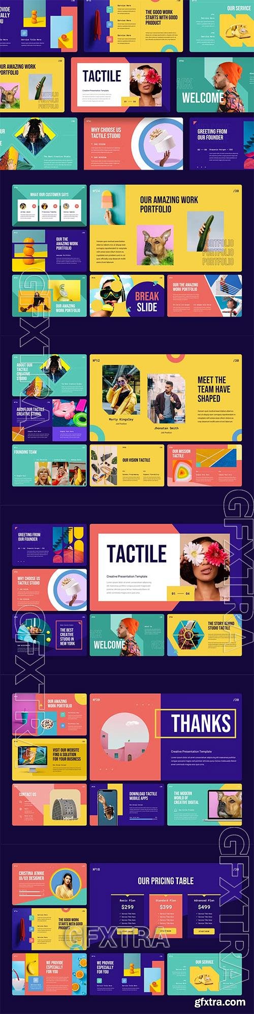 Tactile - Creative Keynote Template N5TLC47