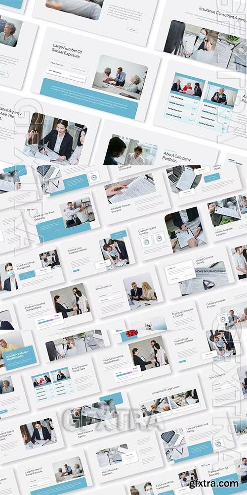 Insurance Agency Powerpoint Presentation Template LNR39HZ