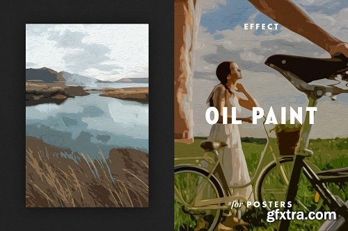 Artistic Oil Effect for Posters - 7052289