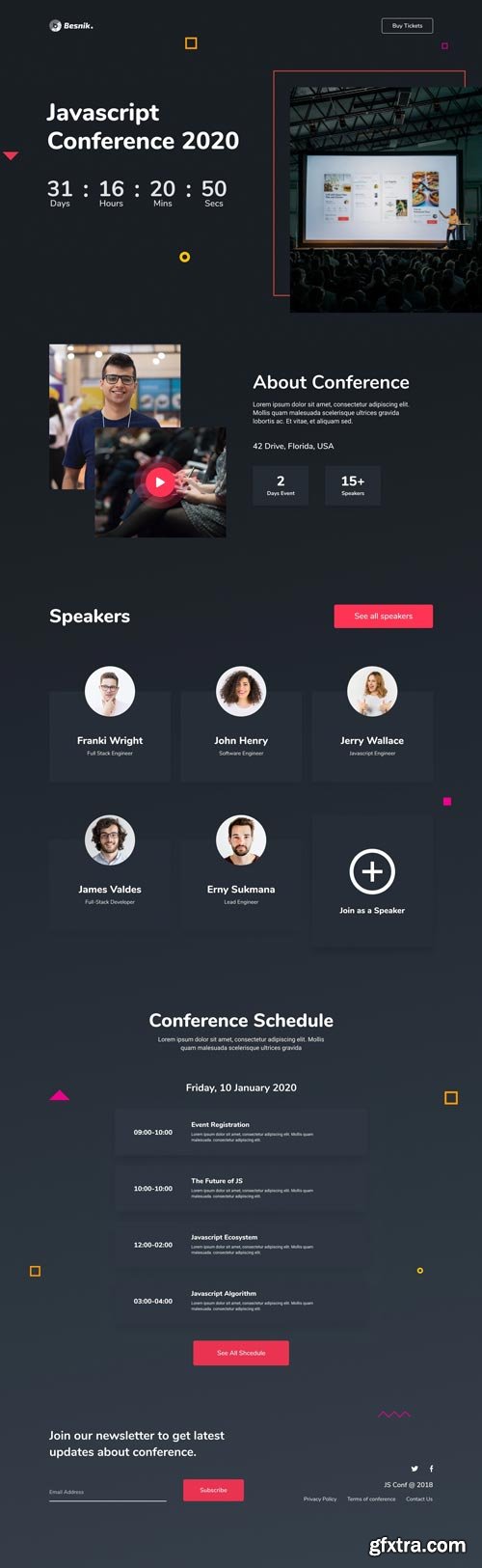 UiHut - Conference Website - 145