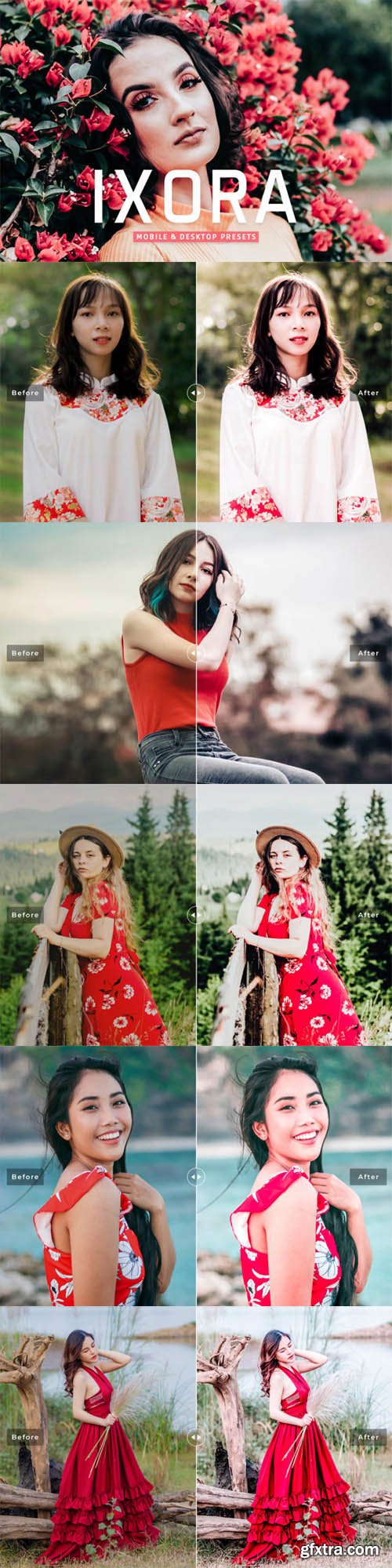 Ixora Pro Lightroom Presets