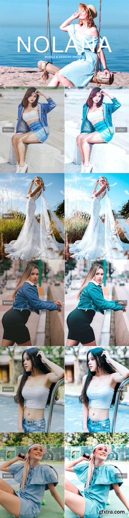 Nolana Pro Lightroom Presets