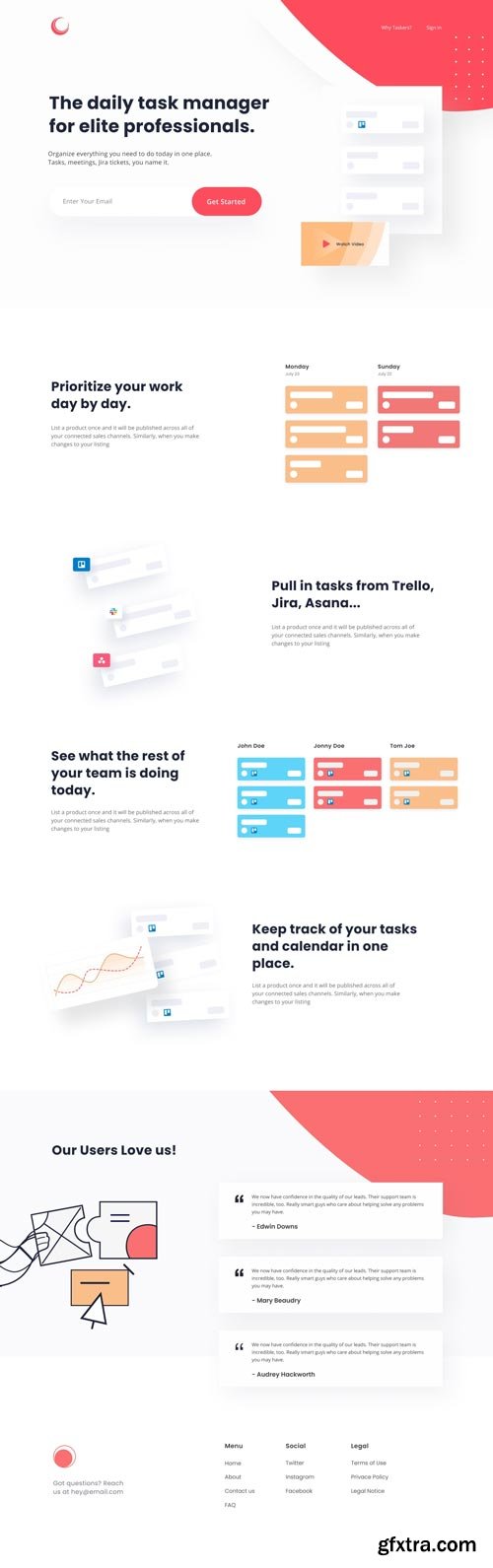 UiHut - Saas Landing Page Design - 176