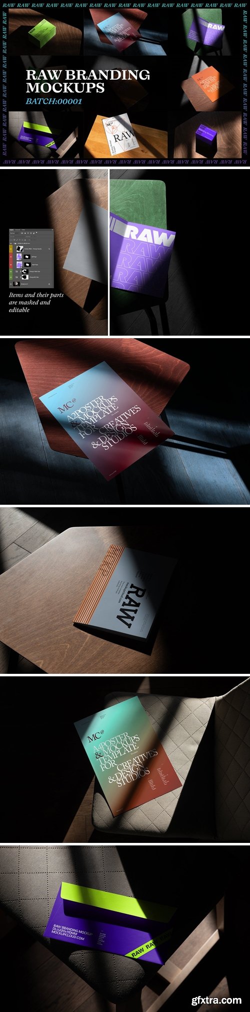 Raw Branding Mockups Vol. 1